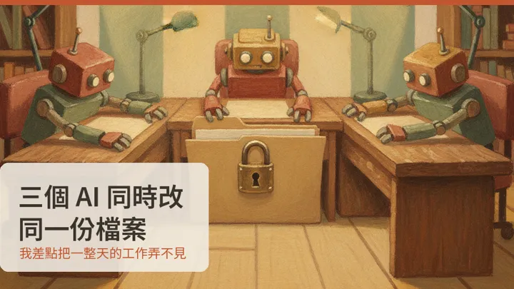 同时开多个 AI 窗口 — 同一份文件被安静覆盖的风险
