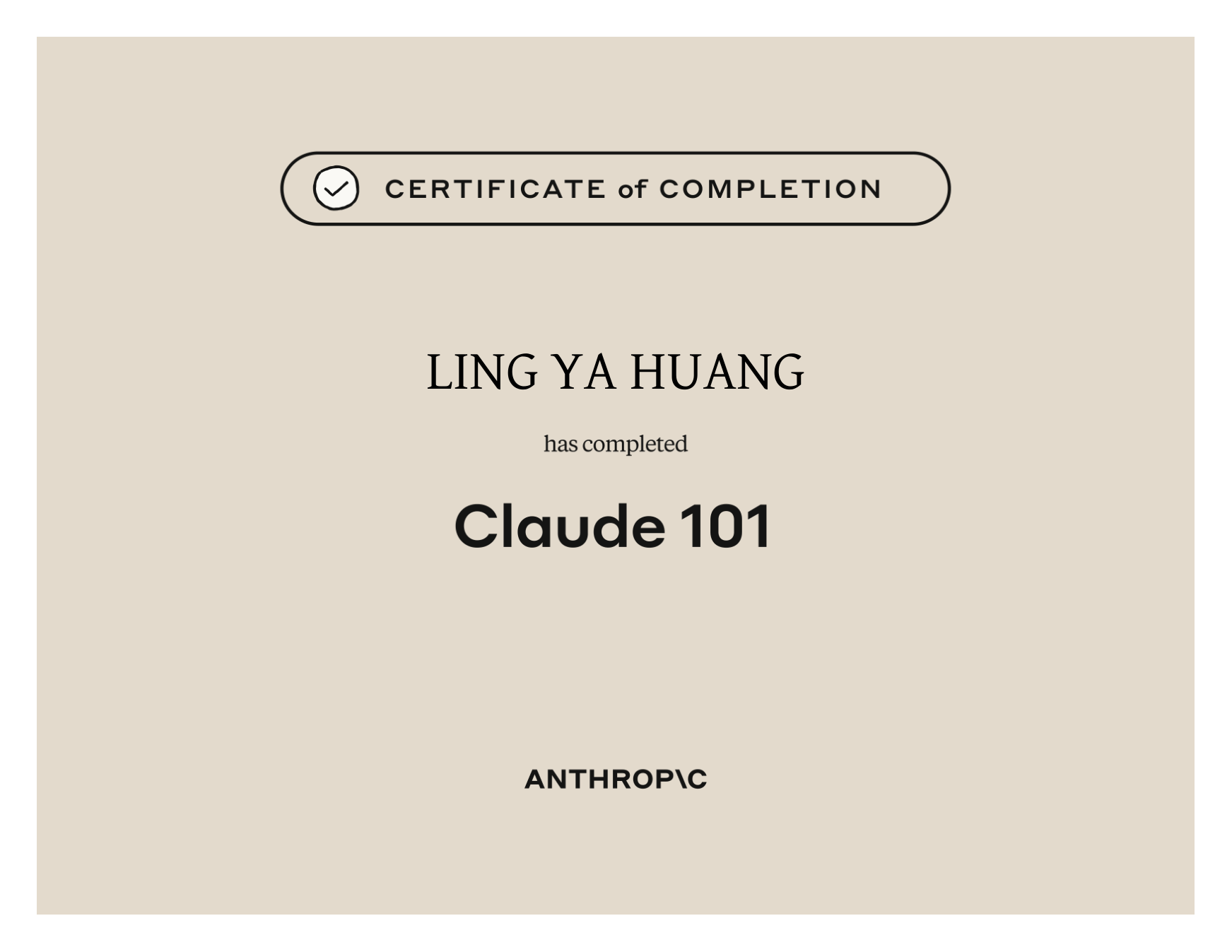 Claude 101